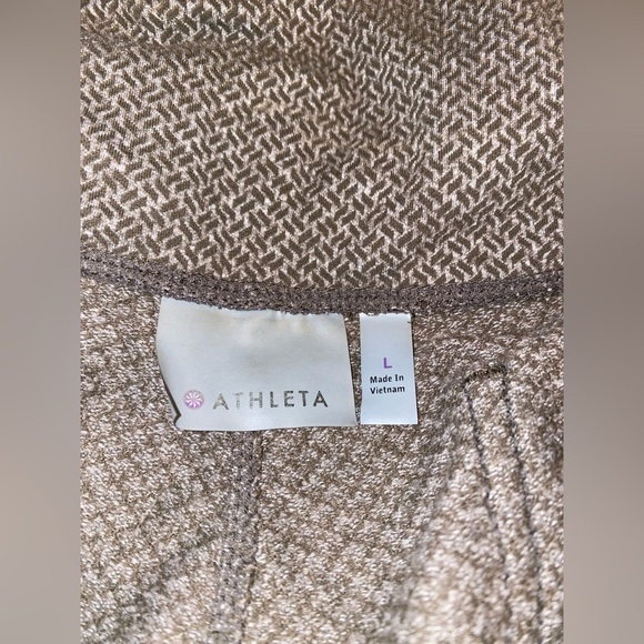Athleta Metro Criss Cross Ankle Leggings High Waist Workout‎ Athletic Women L - Picture 3 of 11